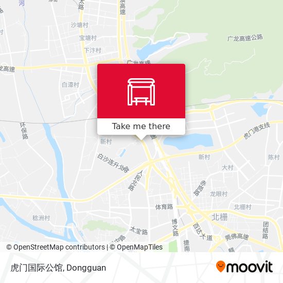 虎门国际公馆 map