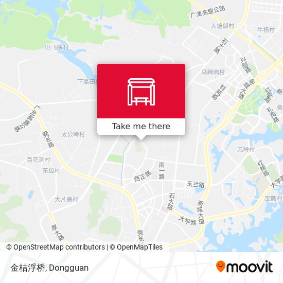 金桔浮桥 map