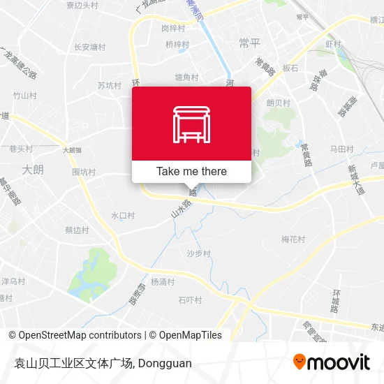 袁山贝工业区文体广场 map