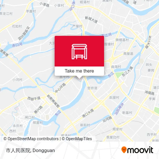 市人民医院 map