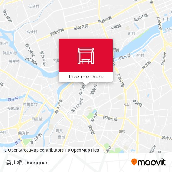 梨川桥 map