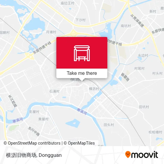 横沥旧物商场 map