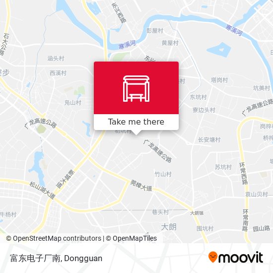 富东电子厂南 map