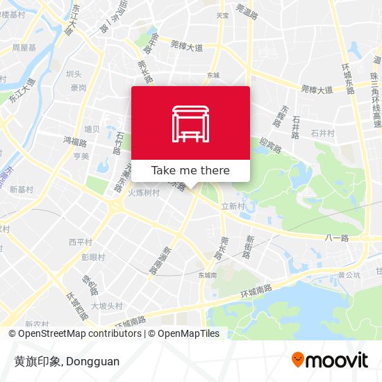 黄旗印象 map