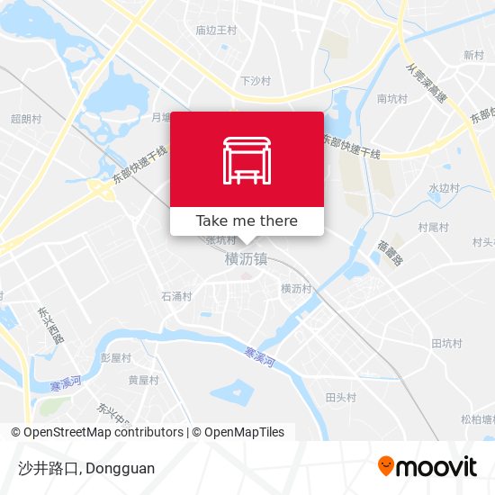 沙井路口 map