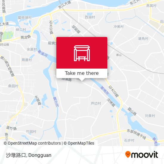 沙墩路口 map