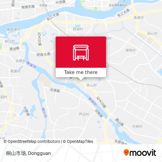 桐山市场 map
