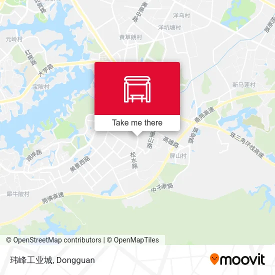 玮峰工业城 map