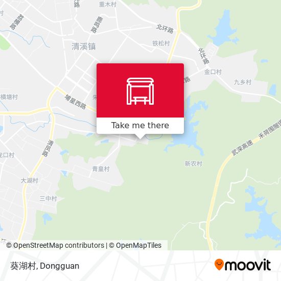 葵湖村 map