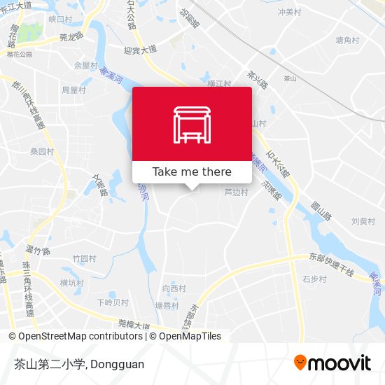 茶山第二小学 map