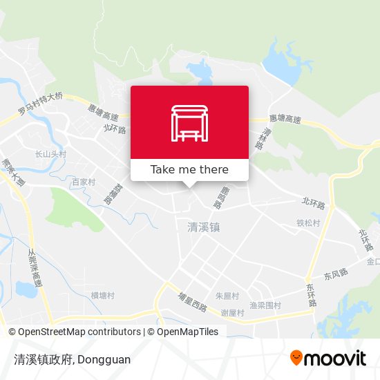 清溪镇政府 map