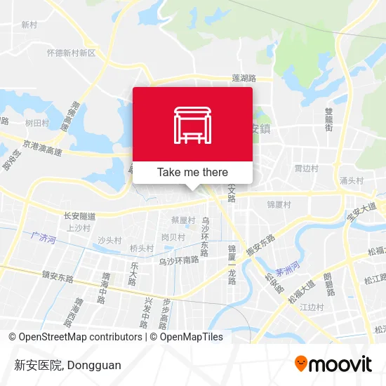 新安医院 map