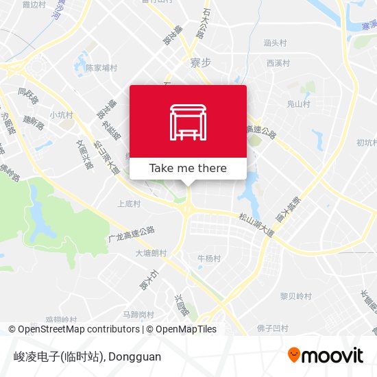 峻凌电子(临时站) map