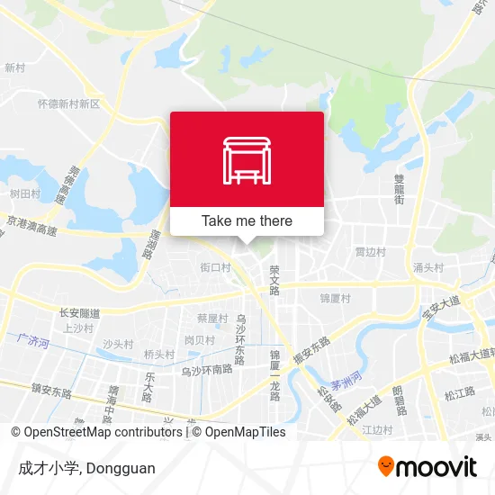 成才小学 map