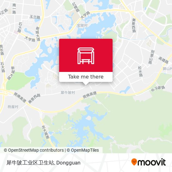 犀牛陂工业区卫生站 map