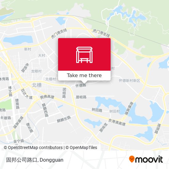 固邦公司路口 map