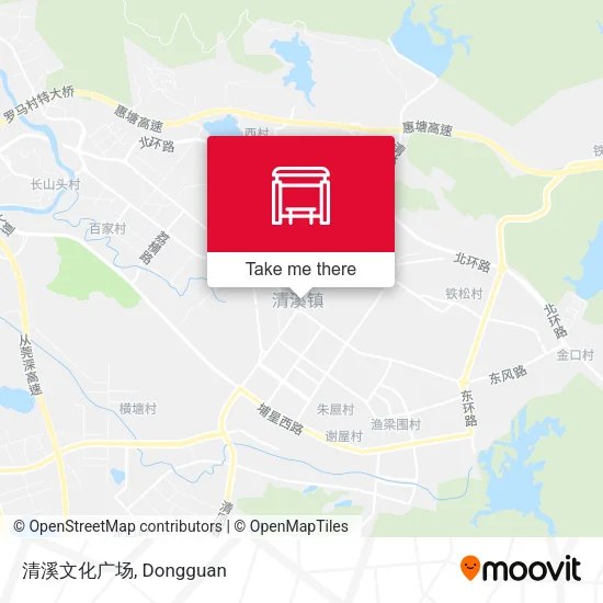 清溪文化广场 map