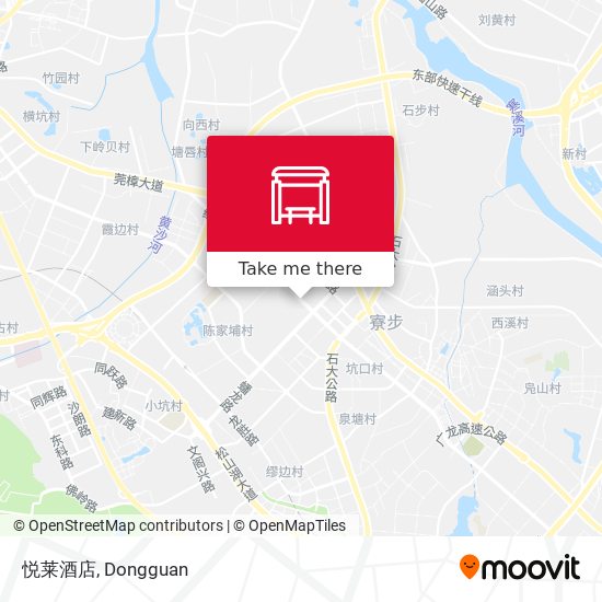 悦莱酒店 map