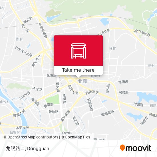龙眼路口 map
