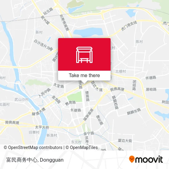 富民商务中心 map