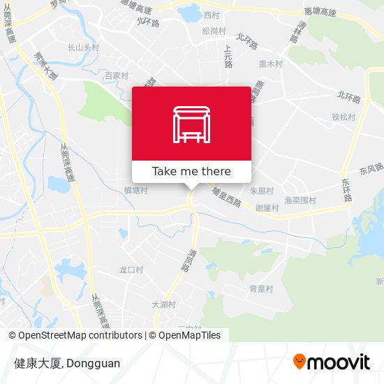 健康大厦 map