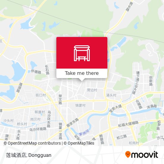 莲城酒店 map