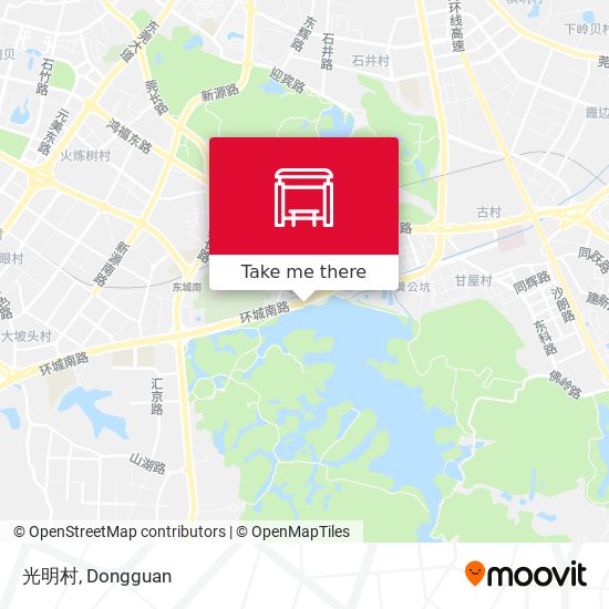 光明村 map