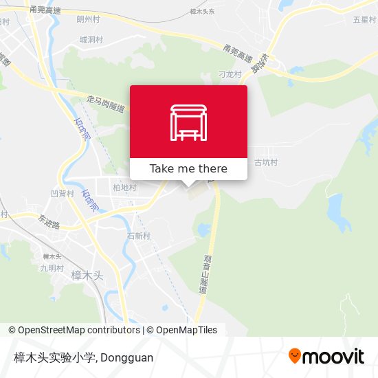 樟木头实验小学 map