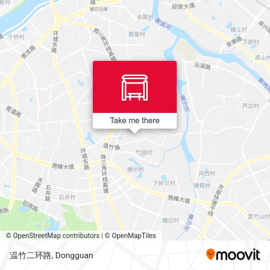 温竹二环路 map