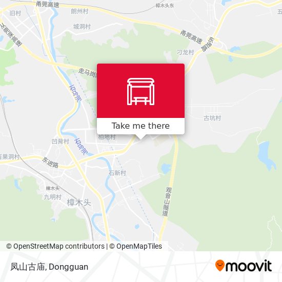 凤山古庙 map