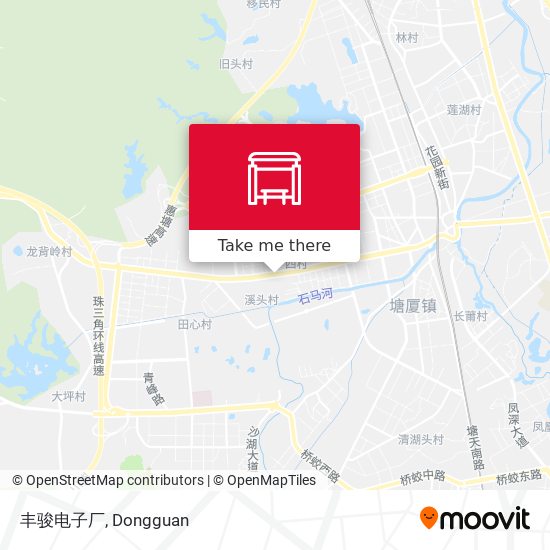 丰骏电子厂 map