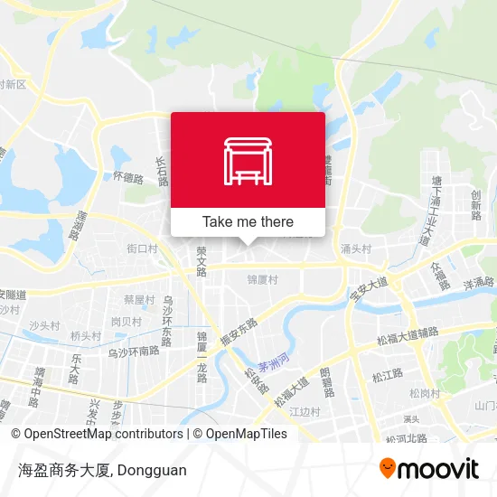 海盈商务大厦 map