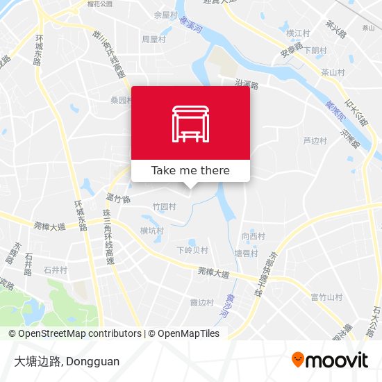 大塘边路 map