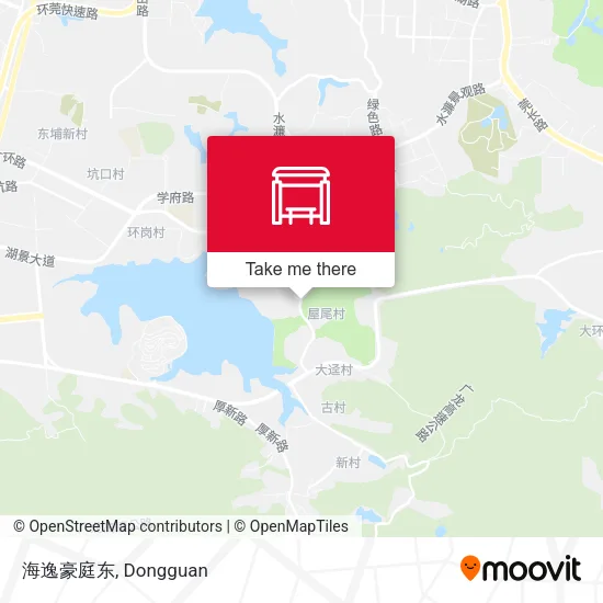 海逸豪庭东 map