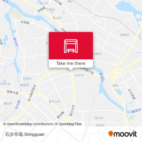 石步市场 map