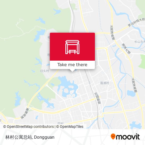 林村公寓总站 map