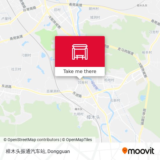 樟木头振通汽车站 map