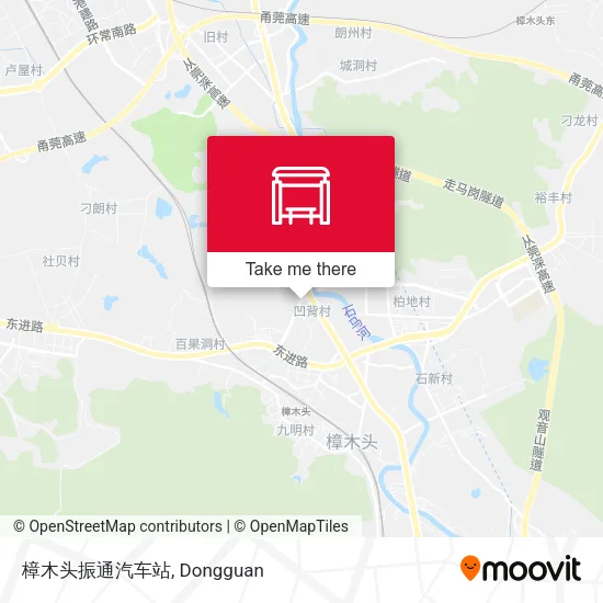 樟木头振通汽车站 map