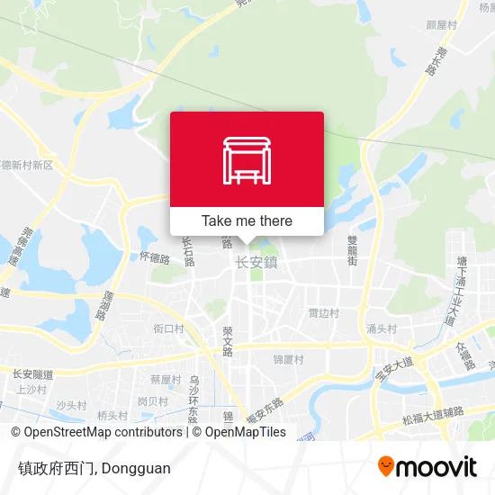 镇政府西门 map