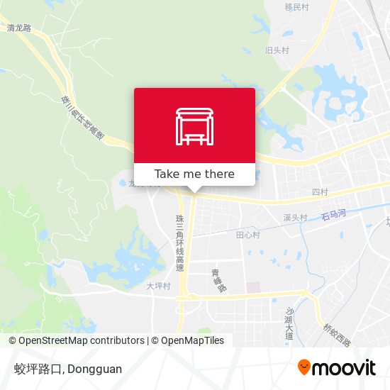蛟坪路口 map