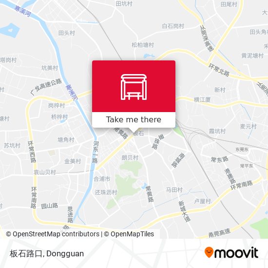 板石路口 map