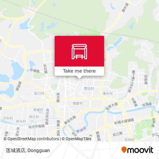 莲城酒店 map