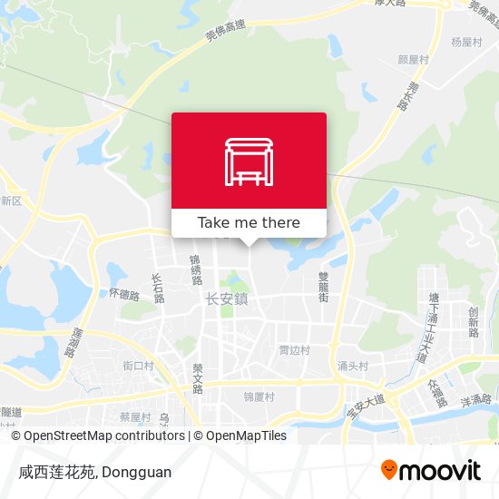 咸西莲花苑 map