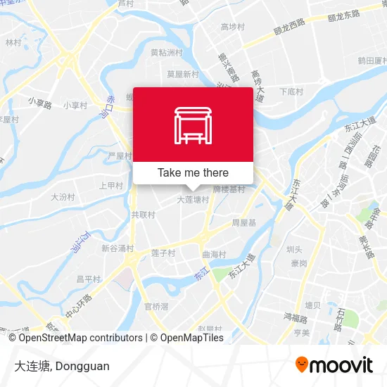 大连塘 map