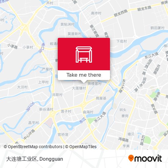 大连塘工业区 map