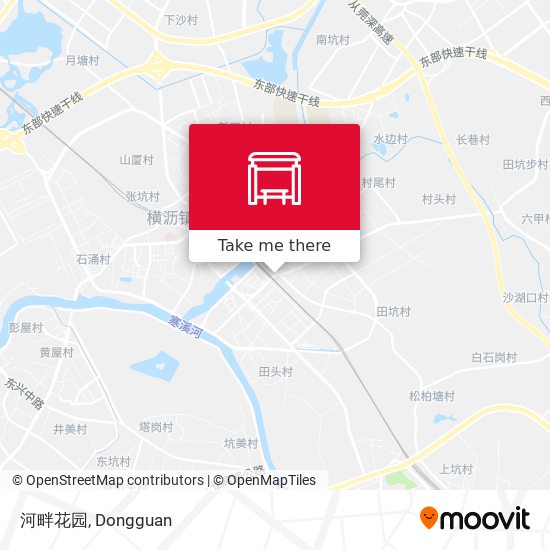 河畔花园 map