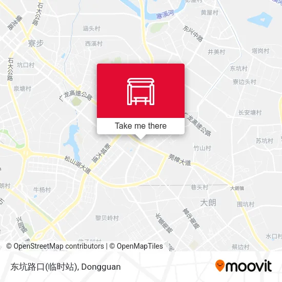 东坑路口(临时站) map