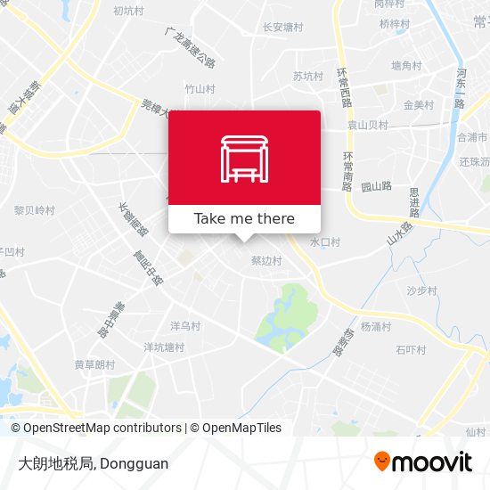 大朗地税局 map