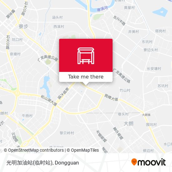 光明加油站(临时站) map