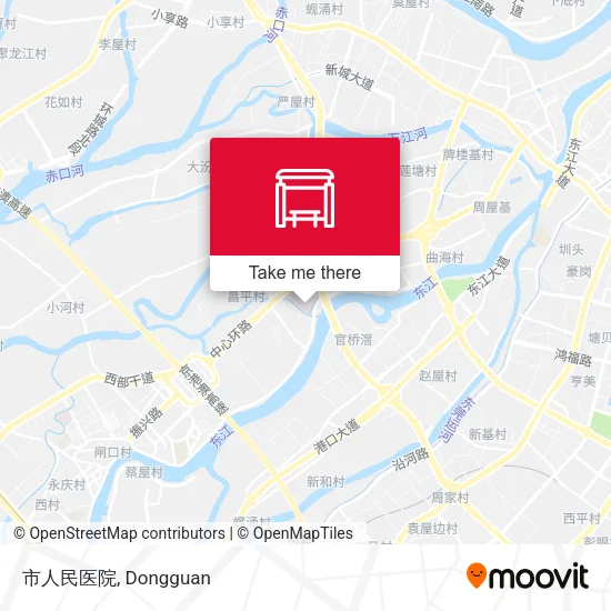 市人民医院 map